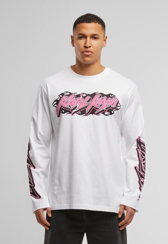 Karl Kani Shirt in Roze: voorkant
