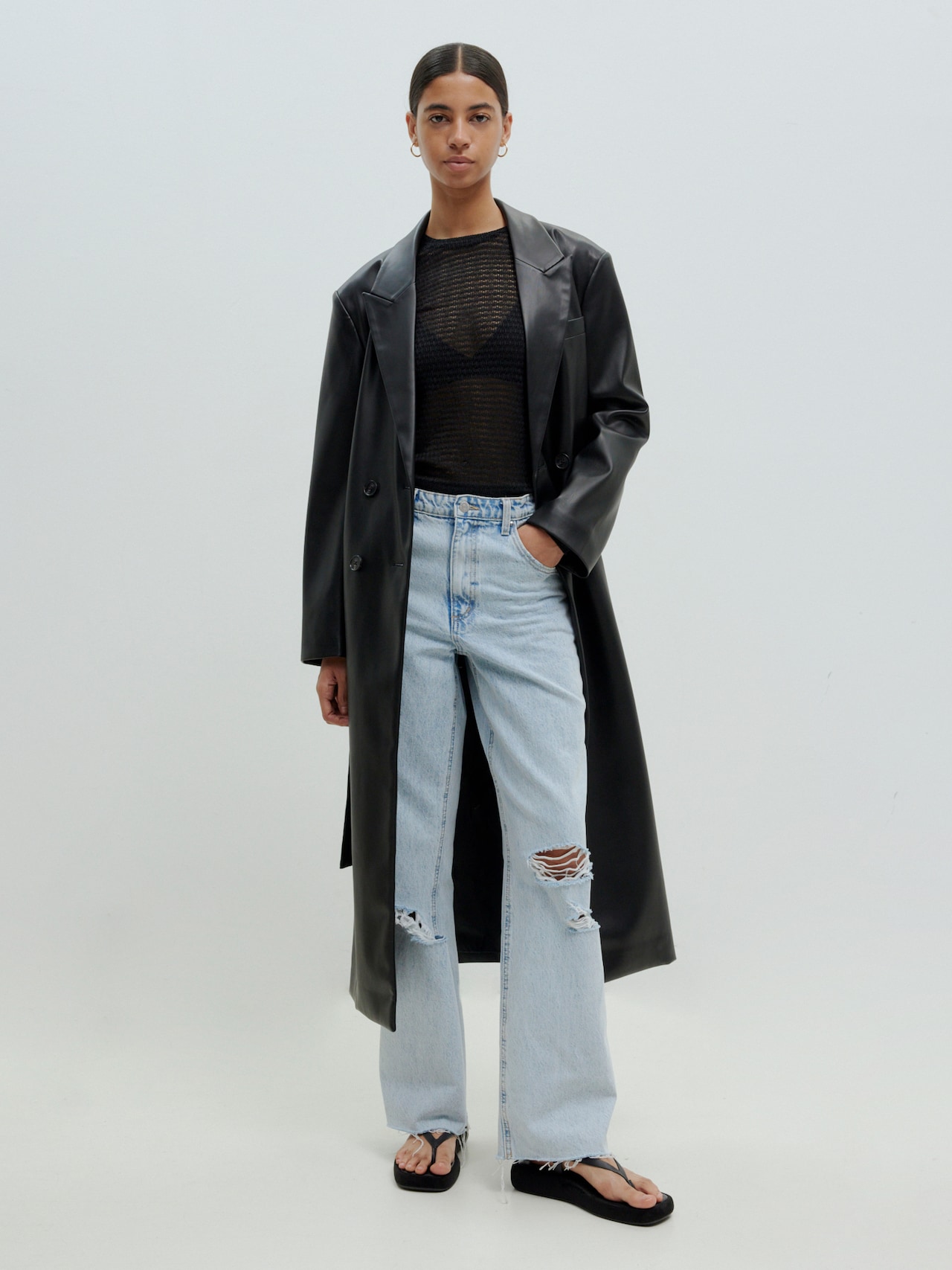 EDITED Shirt 'Ginger' Zwart