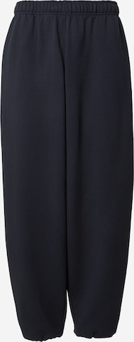 juoda Nike Sportswear Laisvas Kelnės 'CLUB OS': priekis