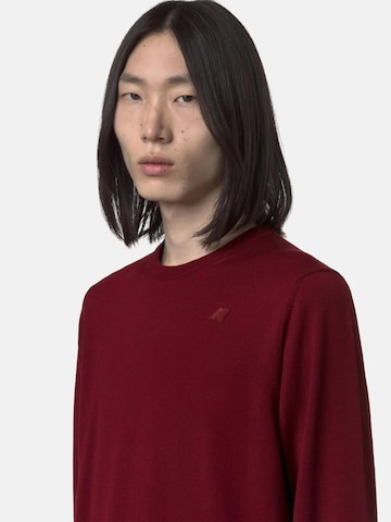 Pull-over 'K-WAY SEBASTIEN MERINO PULLOVER Maglieria' K-Way en rouge