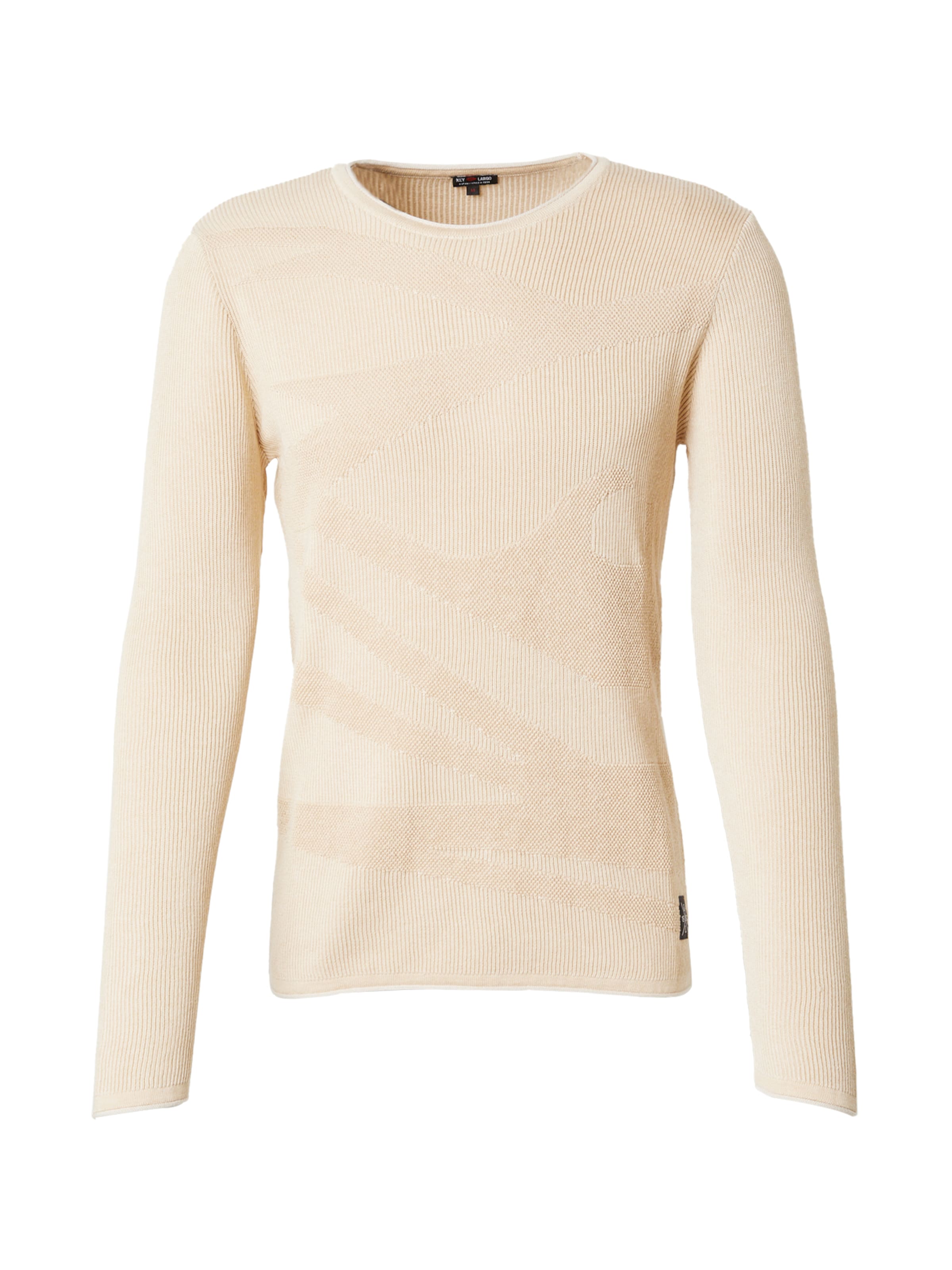 Key Largo Pullover 'MST FIELD' in Beige: Vorderseite