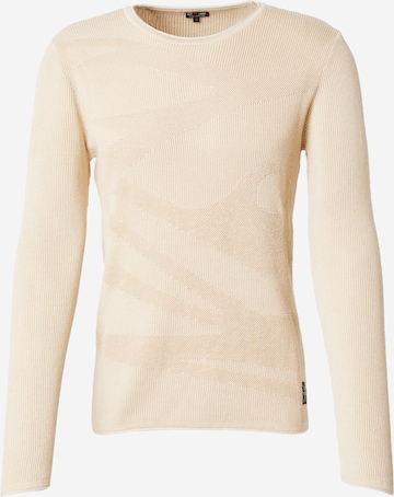 Key Largo Sweater 'MST FIELD' in Beige: front