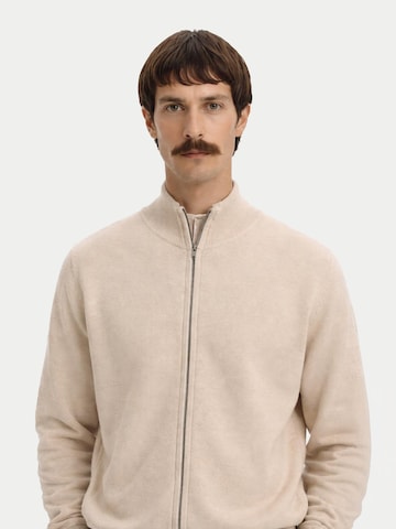 GOBI Cashmere Strickjacke 'Men's Essential Full-Zip Cashmere Cardigan'‌‌‌‌‌‌‌ in Beige