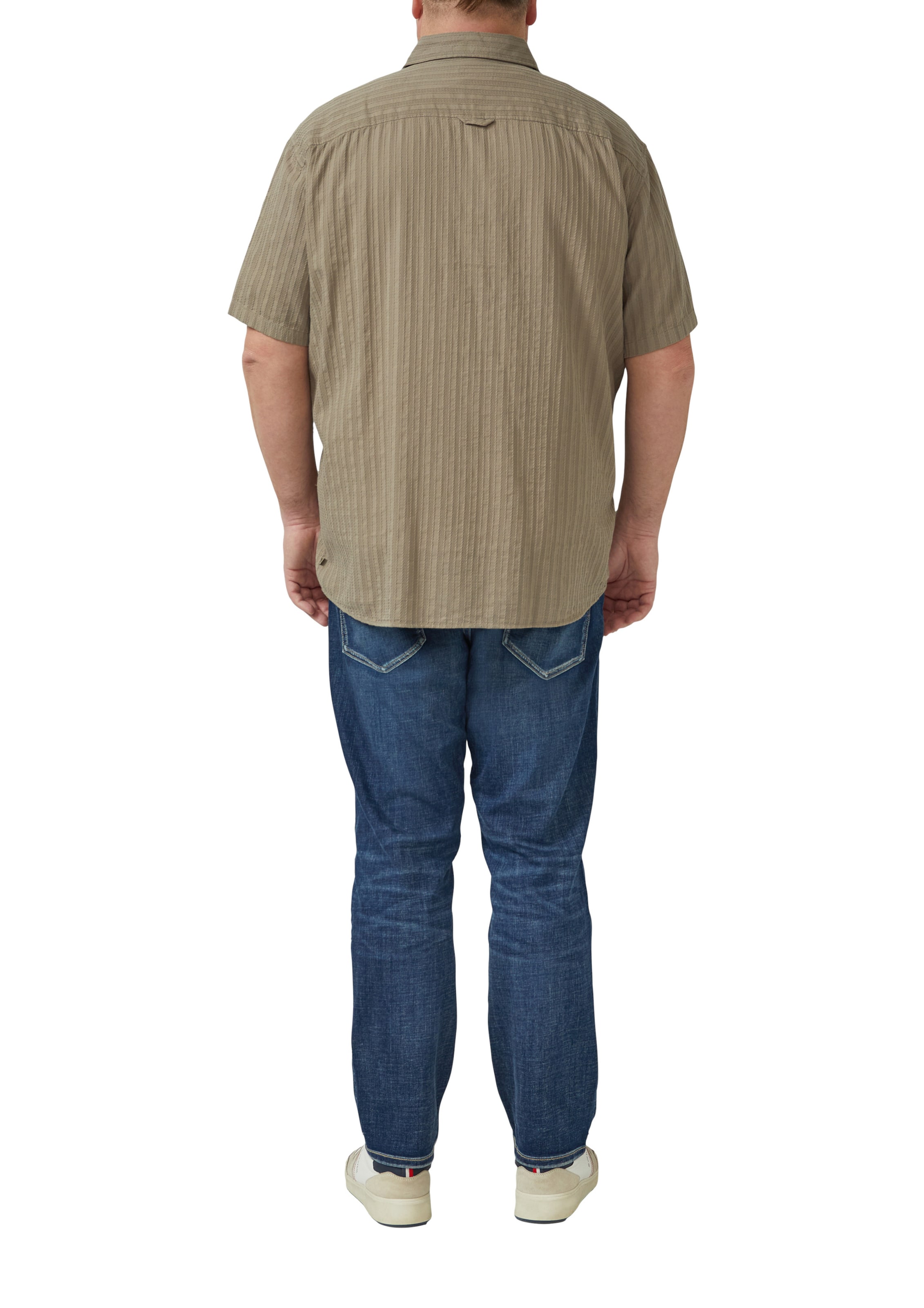 Coupe regular Chemise s.Oliver en marron