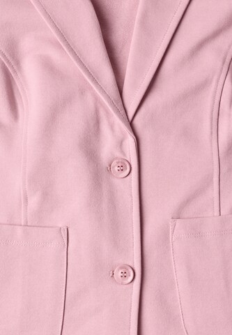 STREET ONE Basic Blazer in Unifarbe in Pink
