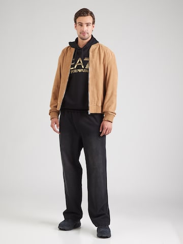 EA7 Emporio Armani Свитшот в Черный