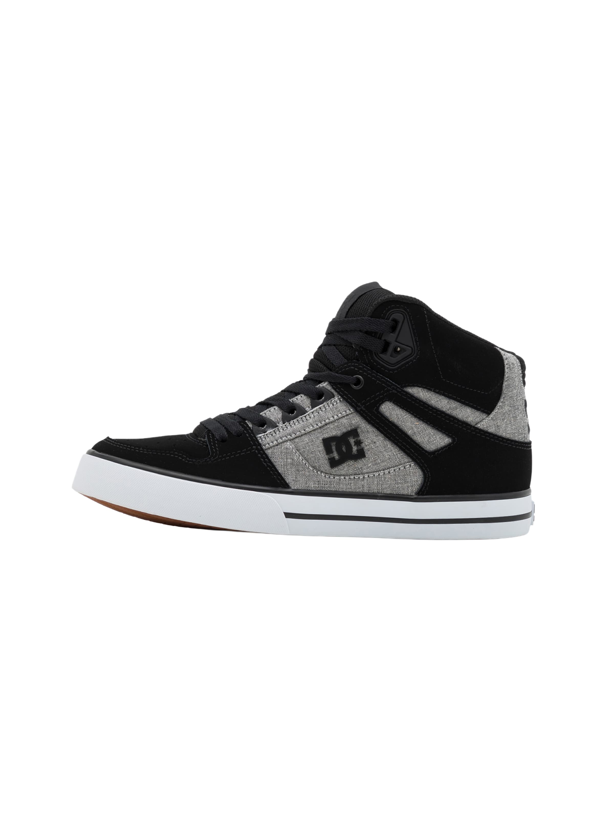 DC Shoes Kõrged ketsid 'PURE', värv must: eest vaates