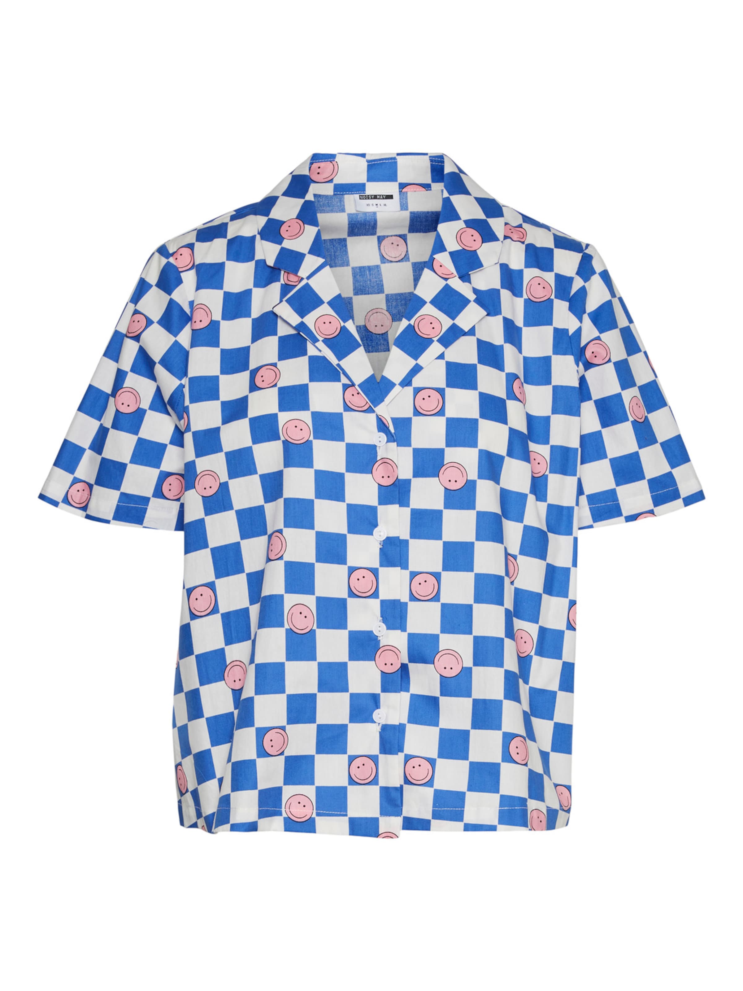 Noisy may - Blusa 'Melia' en azul: frente