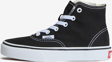juoda VANS Sportbačiai 'Authentic Hi 2.0': priekis