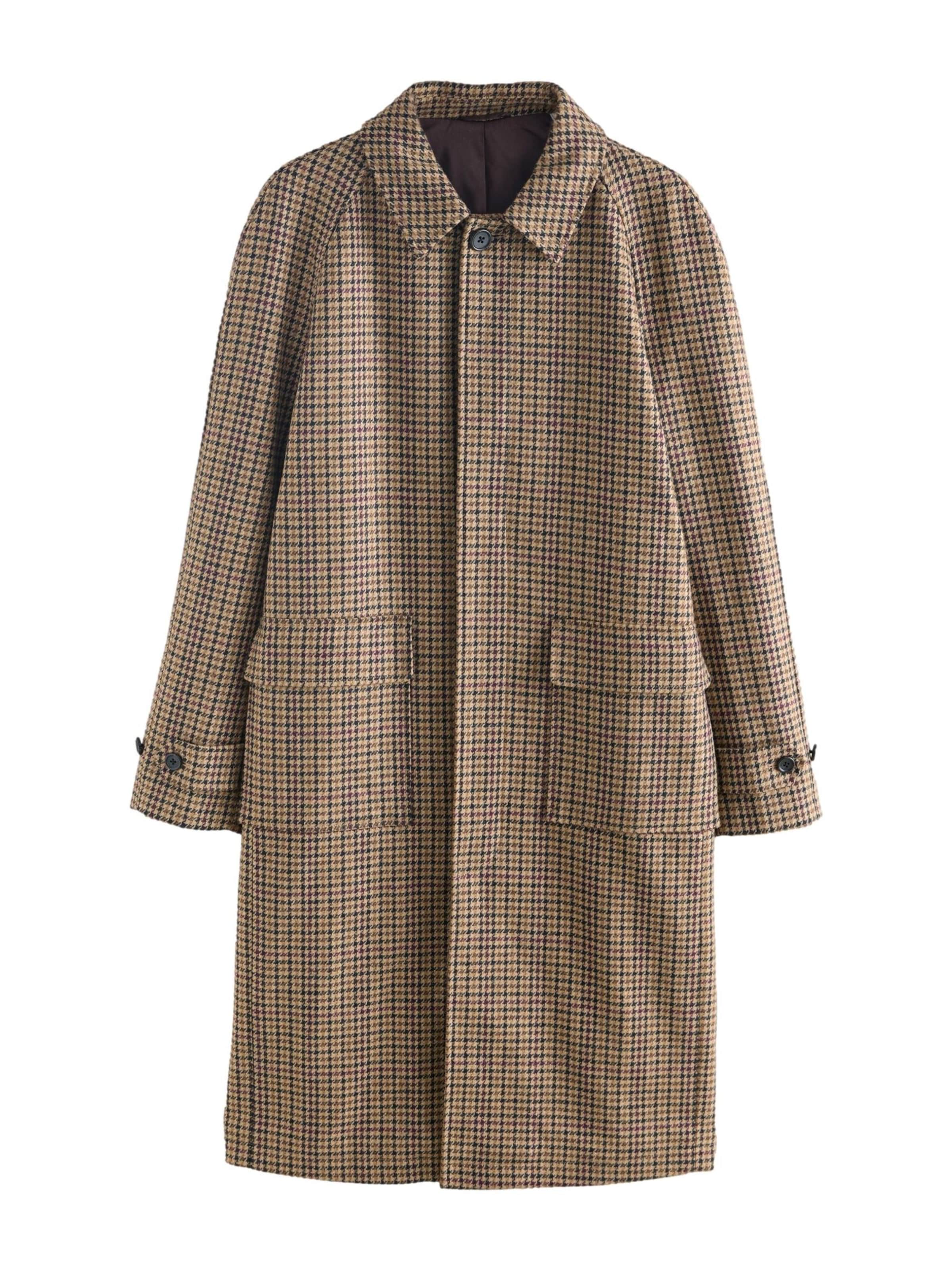 Cappotto di mezza stagione in XS Next di colore beige / ciclamino / nero, Visualizzazione prodotti