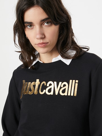 Just Cavalli Sweatshirt i svart