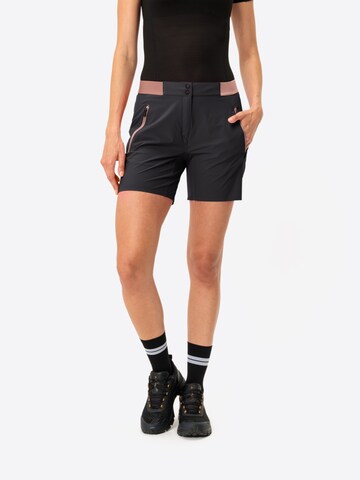 VAUDE Skinny Outdoor trousers 'Scopi II' in Black: front