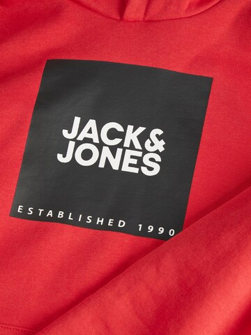 Jack & Jones Junior Mikina 'Lock' – červená