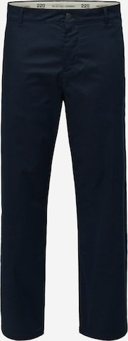 Pantalon chino 'Salford' SELECTED HOMME en bleu : devant