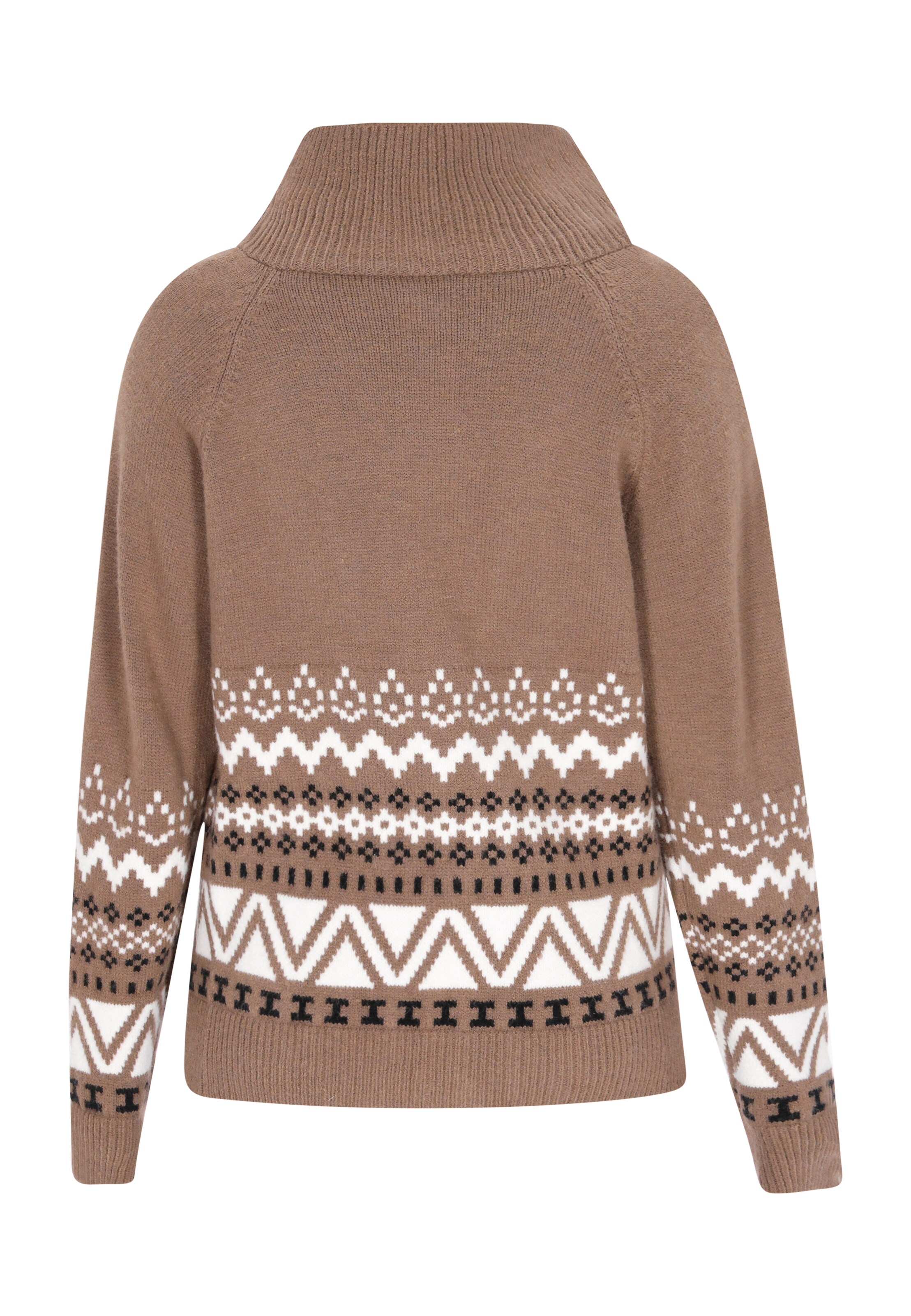 usha BLUE LABEL Kardigan – hnědá