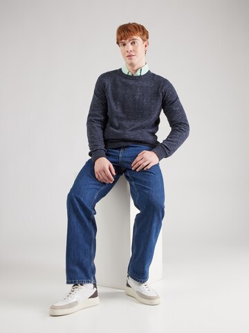 QS Pullover in Blau