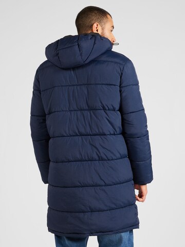 SELECTED HOMME Winter Coat in Blue