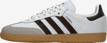 ADIDAS ORIGINALS Tennarit 'Samba' värissä valkoinen: etupuoli