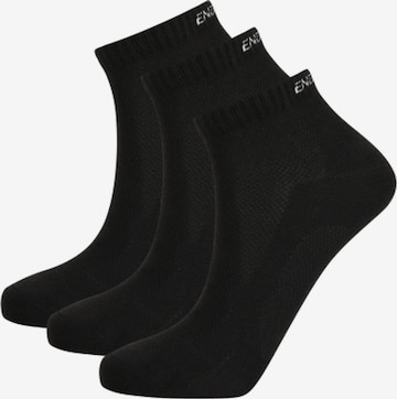 Chaussettes ENDURANCE en noir : devant