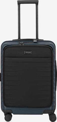 TITAN Trolley 'UPGRADE' in Blau: Vorderseite