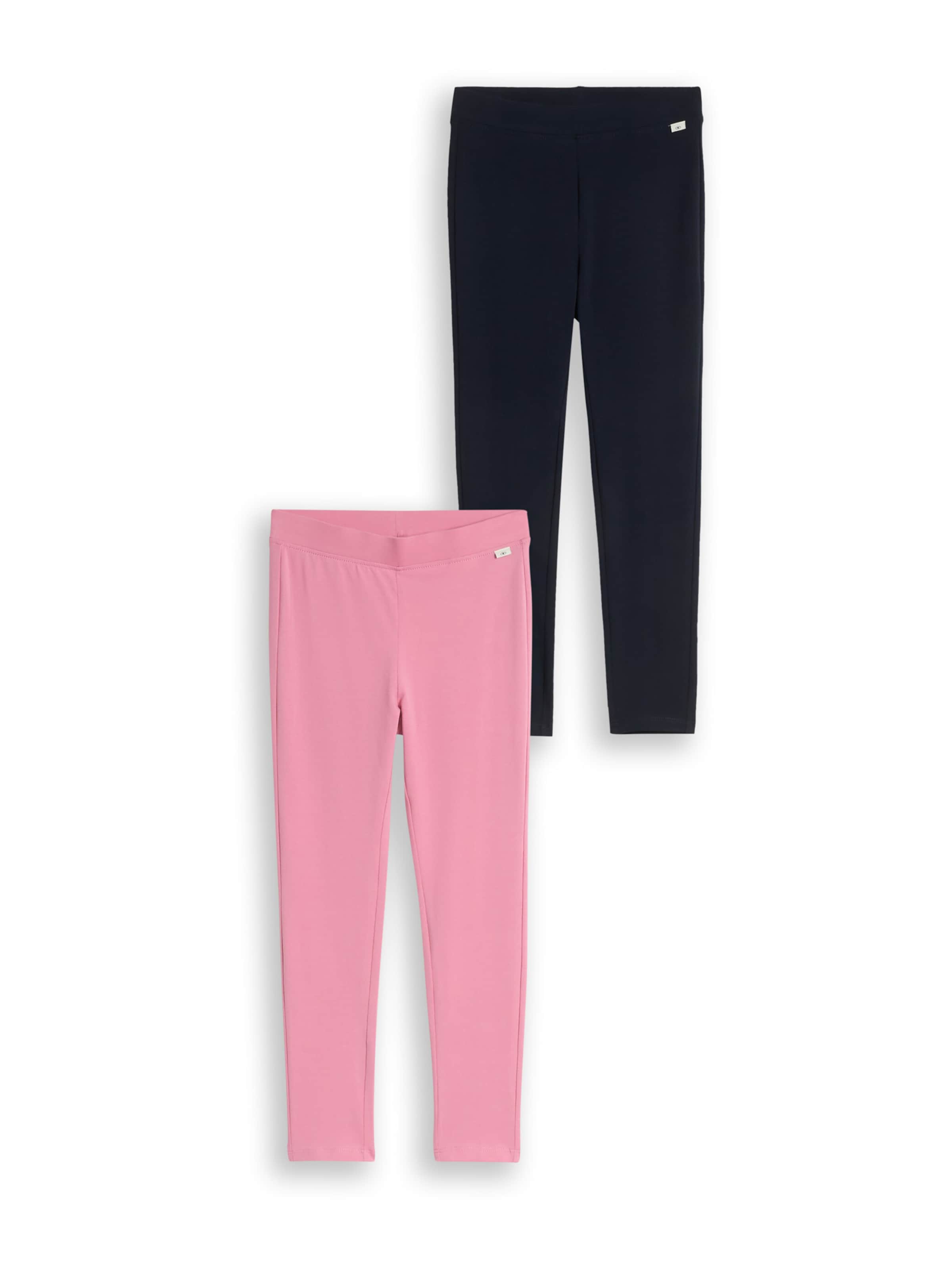 TOM TAILOR - Skinny Leggings em azul: frente