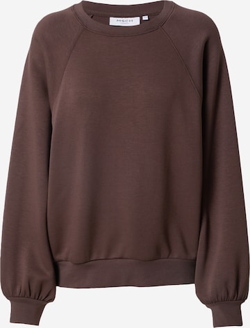 MSCH COPENHAGEN Sweatshirt 'Nelina Ima' in Brown: front