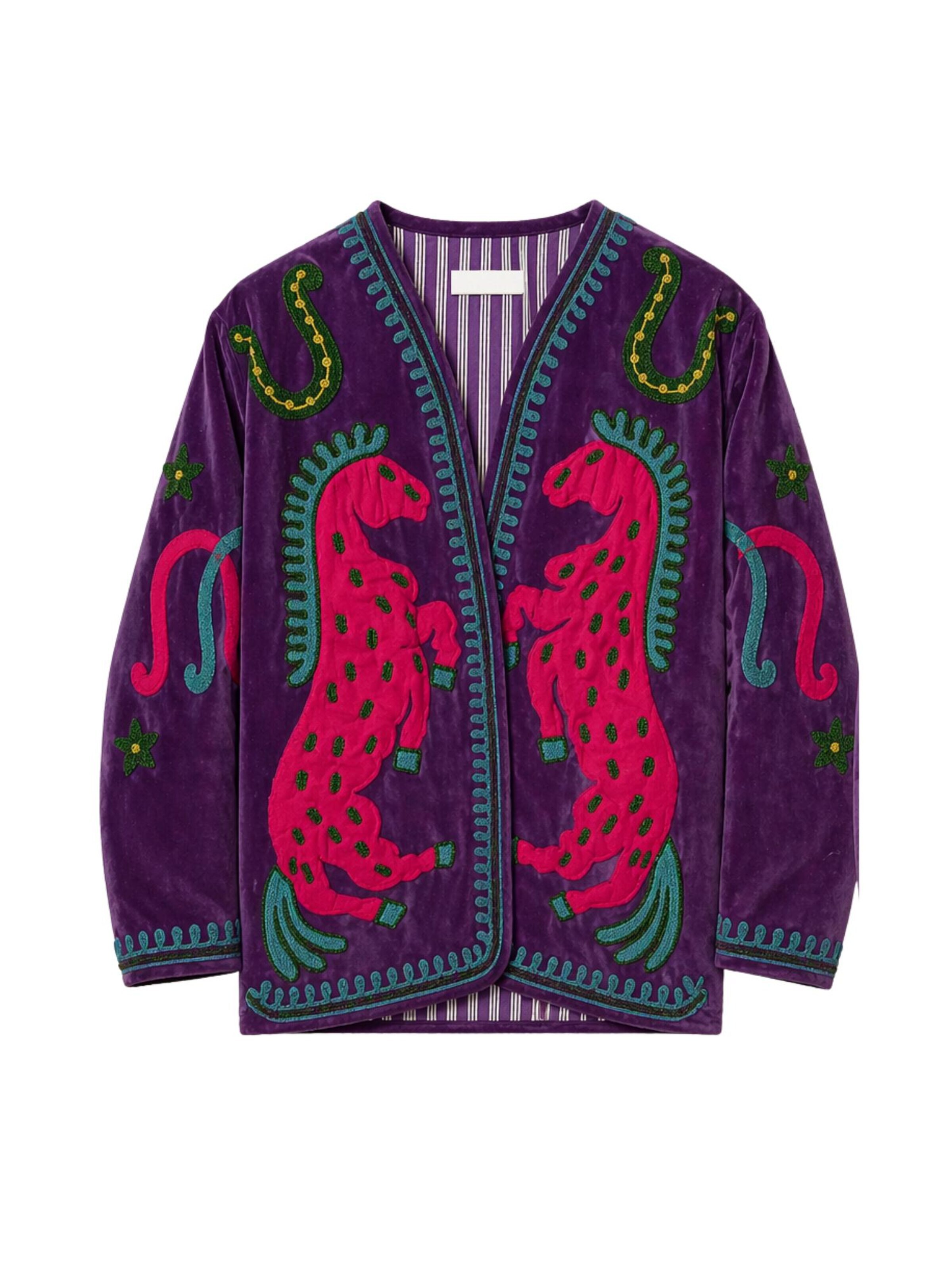 ASHINDIA Übergangsjacke 'Susi'‌‌‌‌‌‌‌ in Lila: Vorderseite