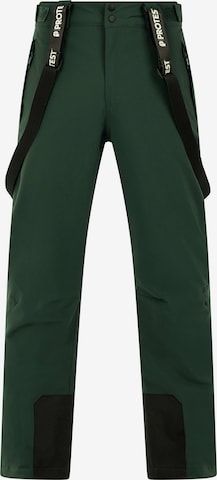 PROTEST Workout Pants 'PRTChester' in Green: front
