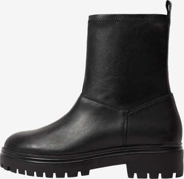 Boots MANGO en noir : devant