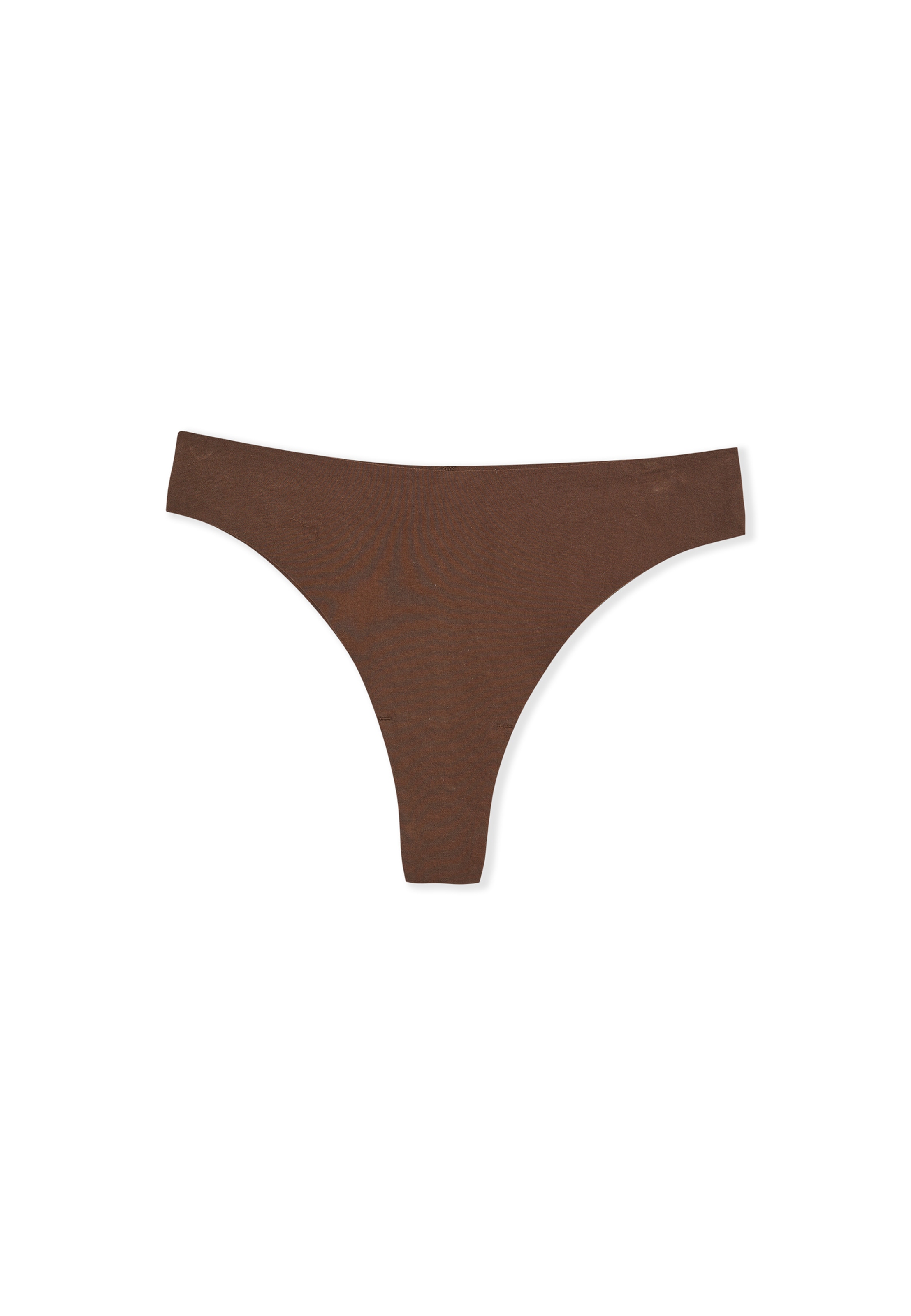 Slip 'INVISIBLE W25' ETAM en marron : devant