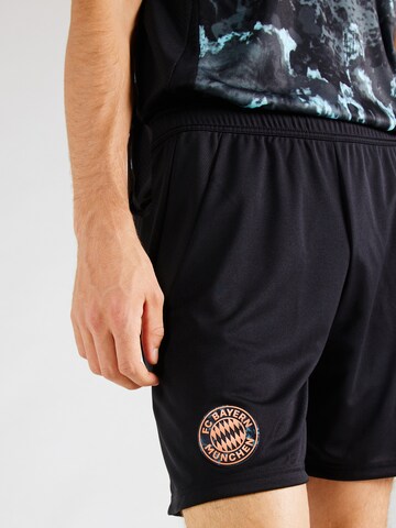 ADIDAS PERFORMANCE Regular Sports trousers 'FC Bayern München Away 24-25' in Black
