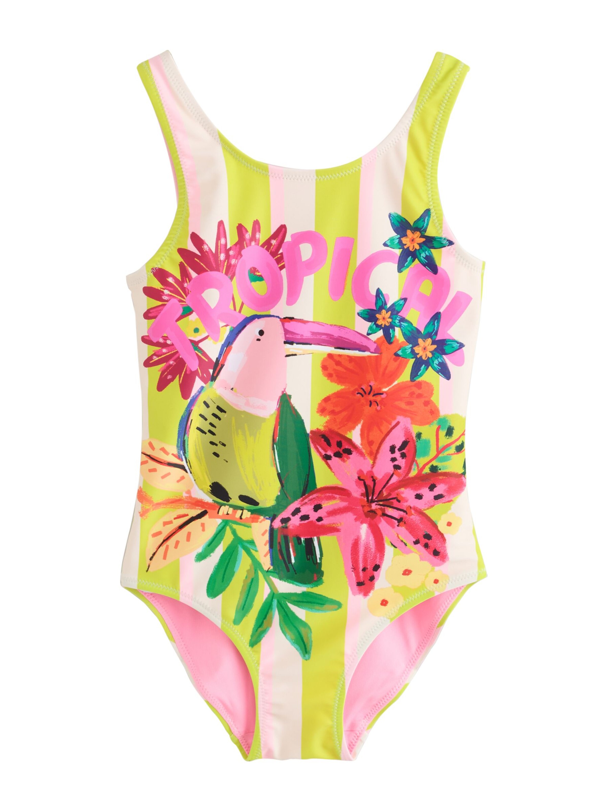 Maillot de bain Next en vert : devant