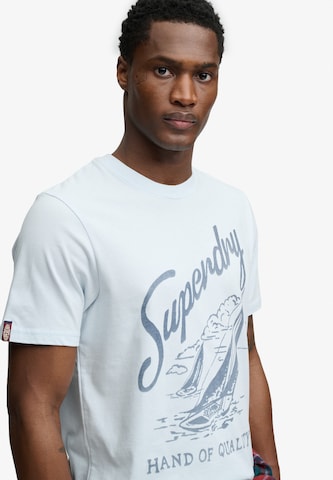T-Shirt Superdry & Co en bleu