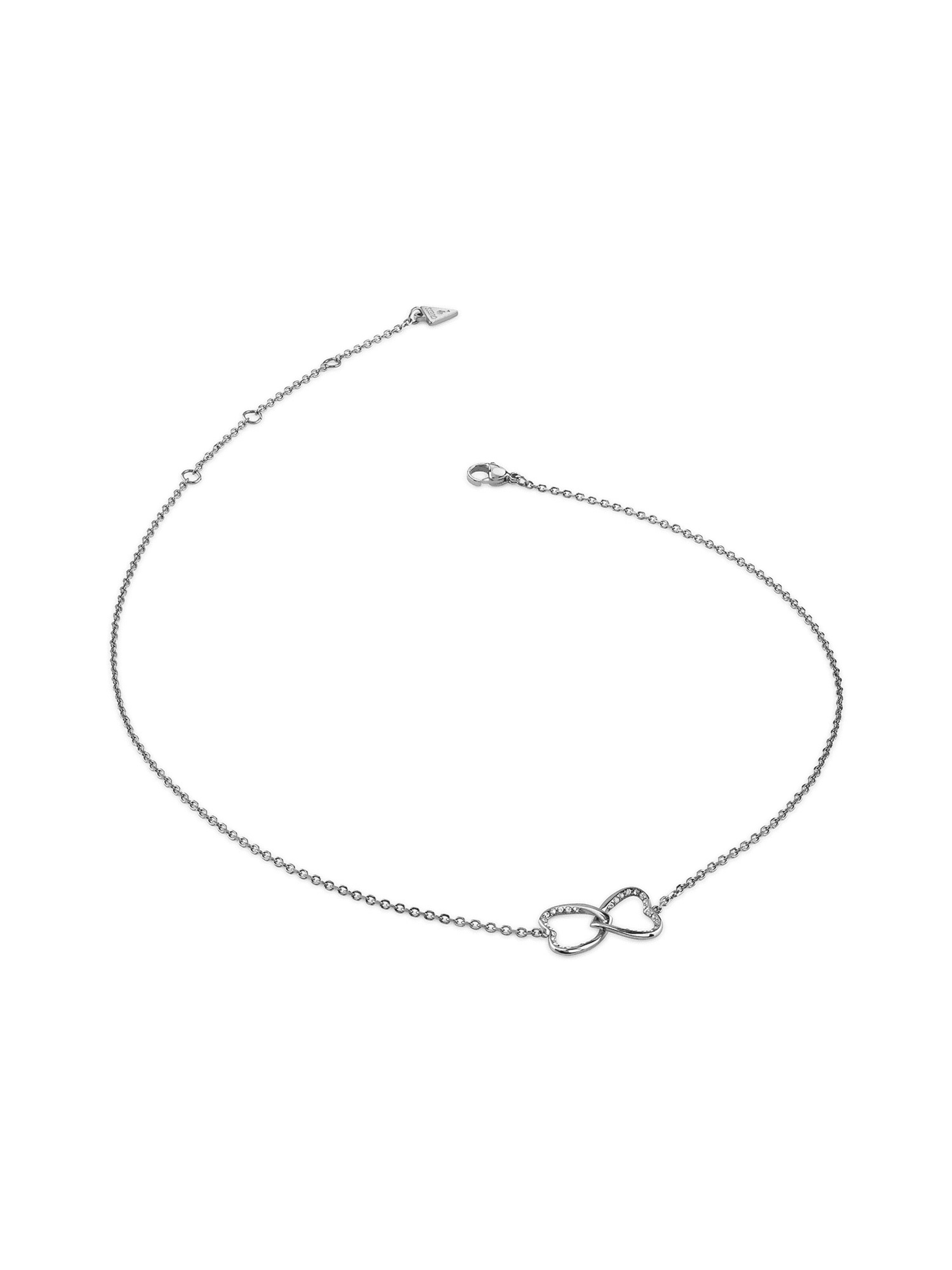 GUESS Necklace 'Mon Amour' in Silver: front