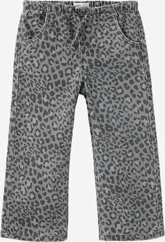MANGO KIDS Loosefit Farkut värissä harmaa: etupuoli