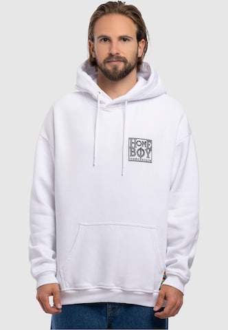 HOMEBOY Sweatshirt 'Old School' in White: front