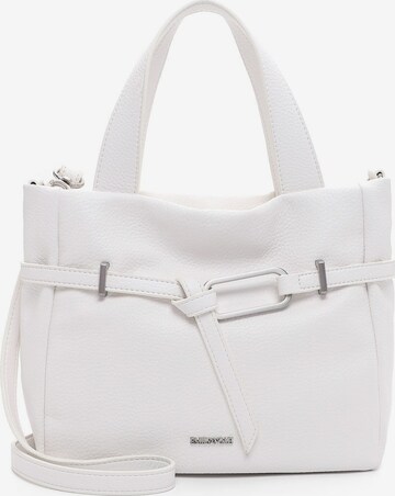 Borsa a mano 'Baila' di Emily & Noah in bianco: frontale