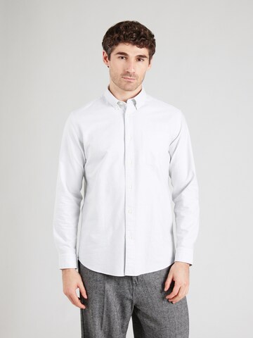Coupe regular Chemise 'SLHRick' SELECTED HOMME en vert : devant