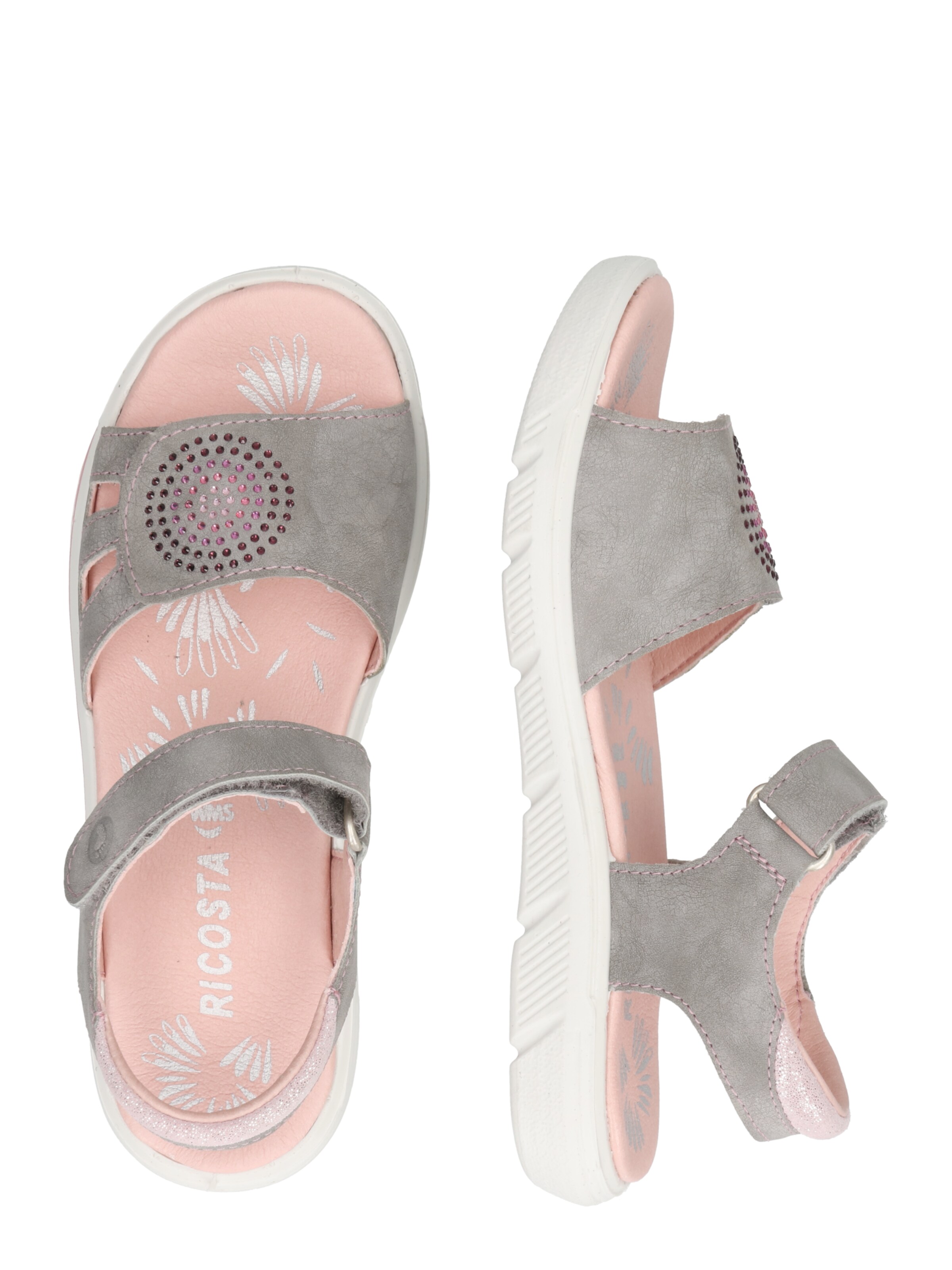 RICOSTA Sandale 'Brite' in Grau