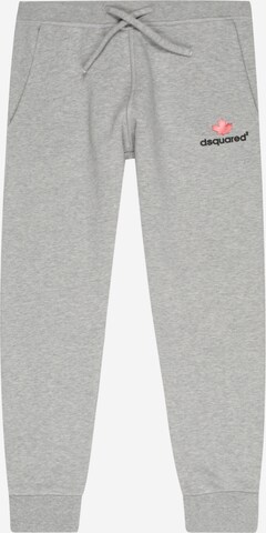 DSQUARED2 Tapered Broek in Grijs: voorkant