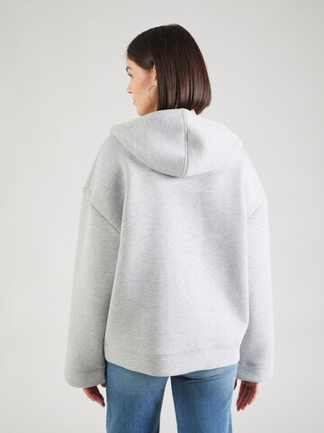 WEEKDAY Zip-Up Hoodie in Grey