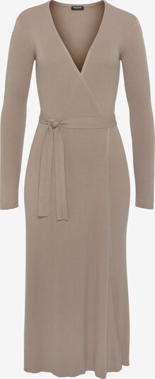 HECHTER PARIS Knitted dress in Chamois, Item view
