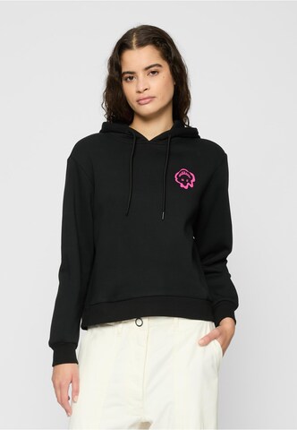 Miss Tee - Sudadera 'Every Things Nice' en negro: frente