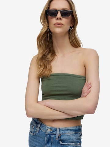 No Matter What Top in Green: front