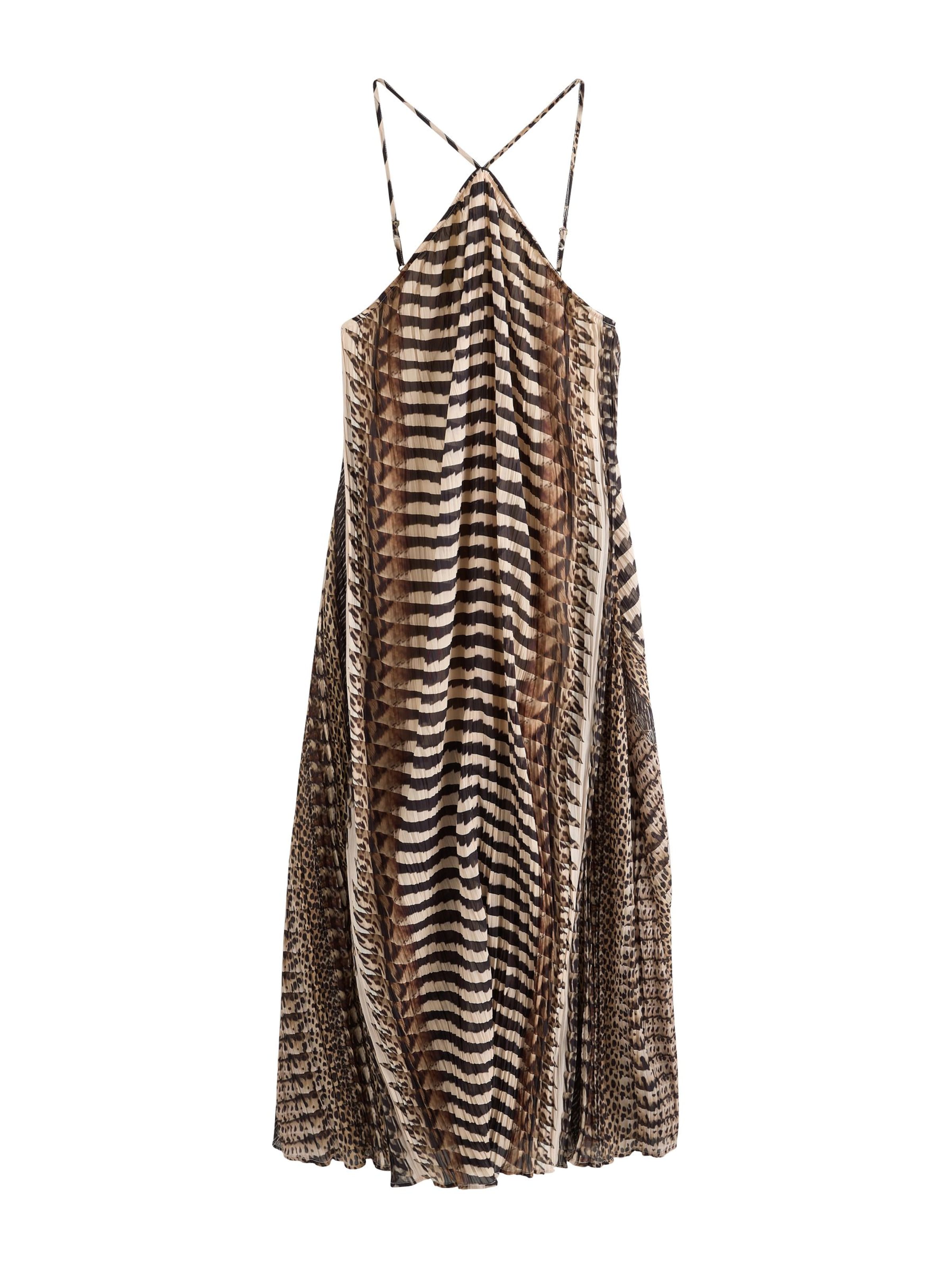 Next Сарафан в Коричневый: спереди