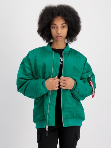 ALPHA INDUSTRIESPrijelazna jakna - zelena boja: prednji dio