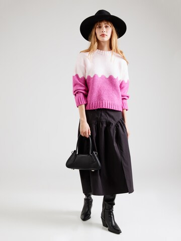 Pull-over 'PCRIMMA' PIECES en rose