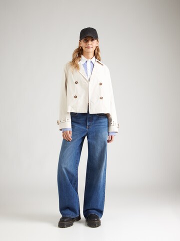 Pepe Jeans Přechodný kabát – béžová