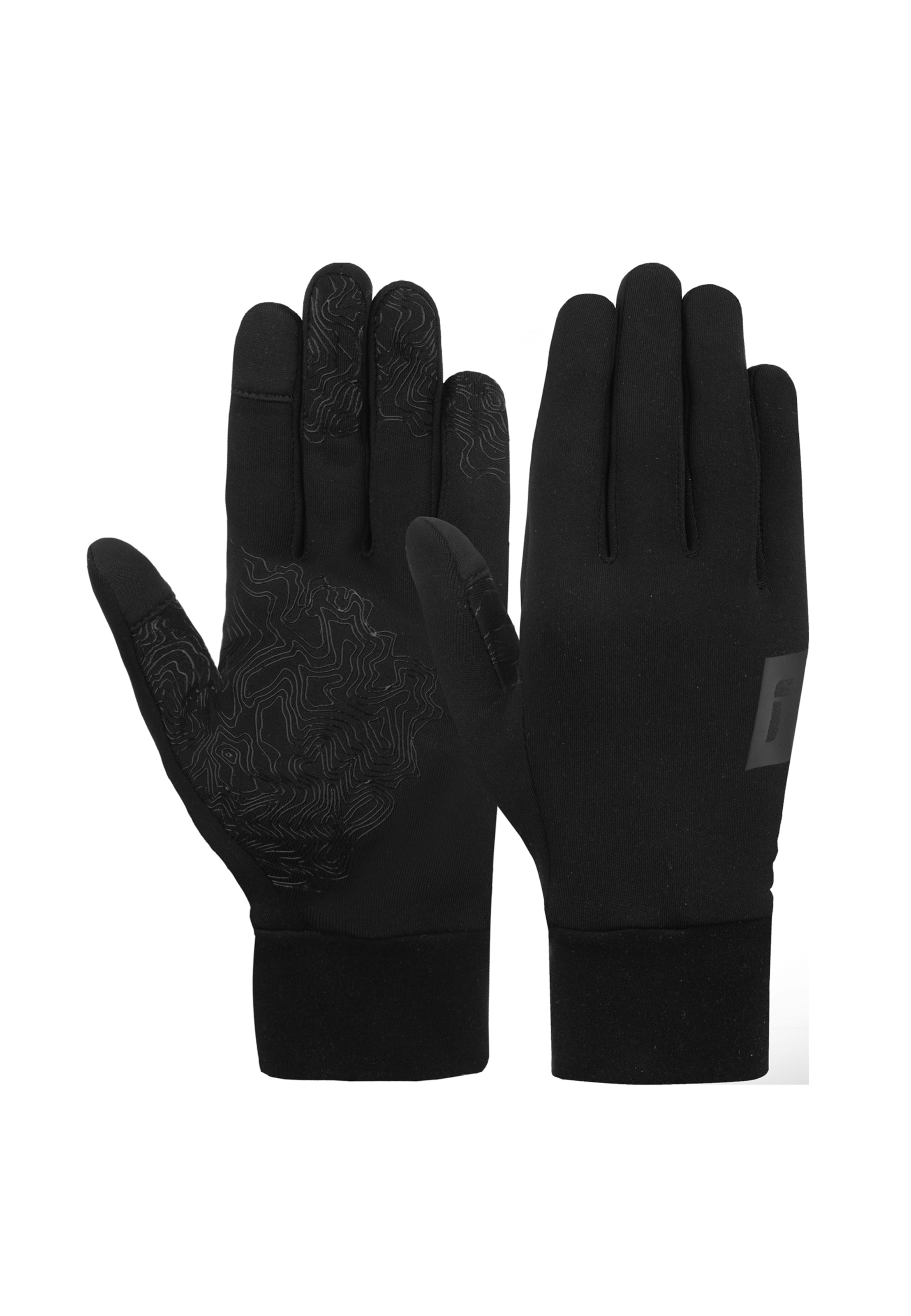 REUSCH Fingerhandschuhe 'Ashton' in Schwarz: Vorderseite