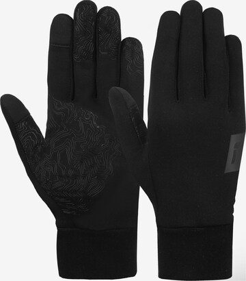 REUSCH Athletic Gloves 'Ashton' in Black: front